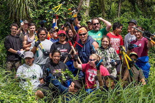 Uawa Weed Warriors ready for action!