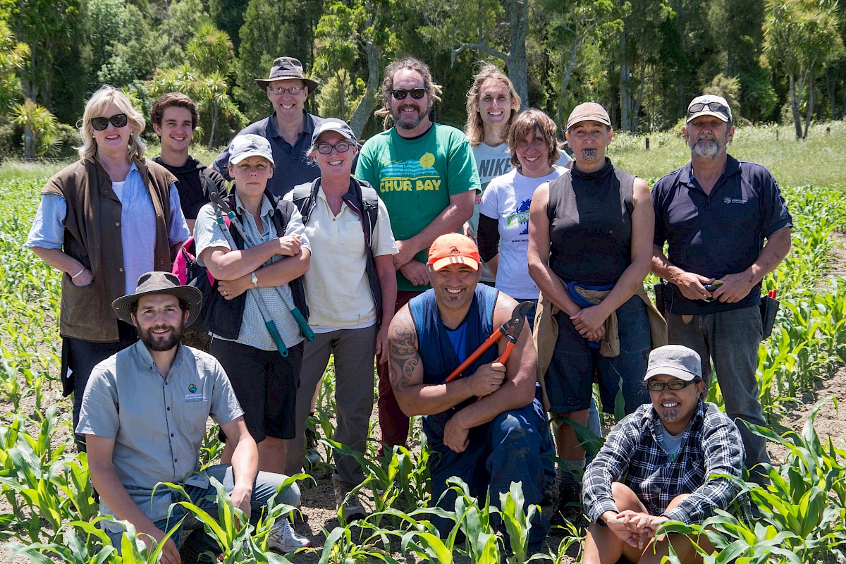 Uawa Weed Warriors organisers